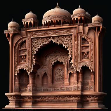 3D model AgraIndia (STL)
